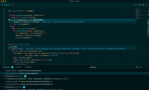 Code editor with AI suggestions